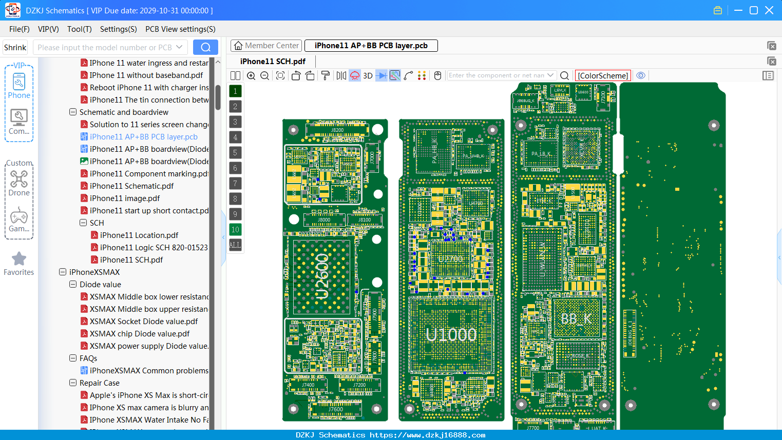 IPhone11 AP+BB PCB Layer